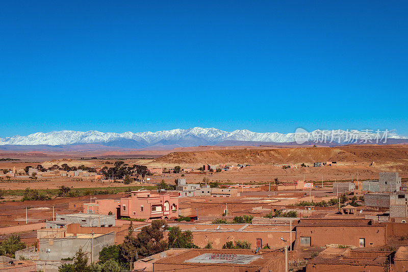 ait Ben Haddou，摩洛哥沙漠，Ouarzazate，摩洛哥，北非